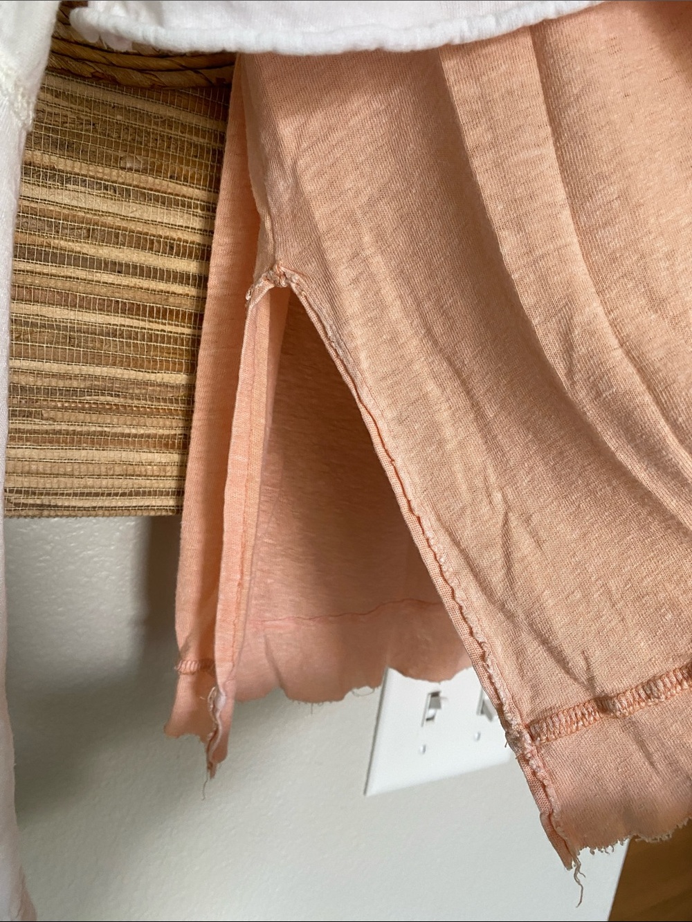 BUNDLE 3 Free People FP Oversized Short Sleeve Soft Tee Shirt Tops Peach S/M - Picture 16 of 16